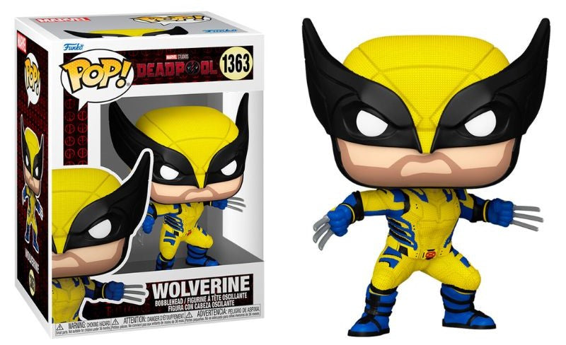 PRÉ-RESERVA - POP! Marvel Deadpool & Wolverine Vinyl Figure Wolverine 9 cm #1363