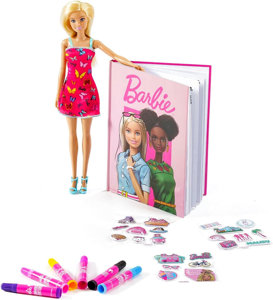 Conjunto Barbie Trendy Style 2 em 1 - Boneca Barbie com Diário