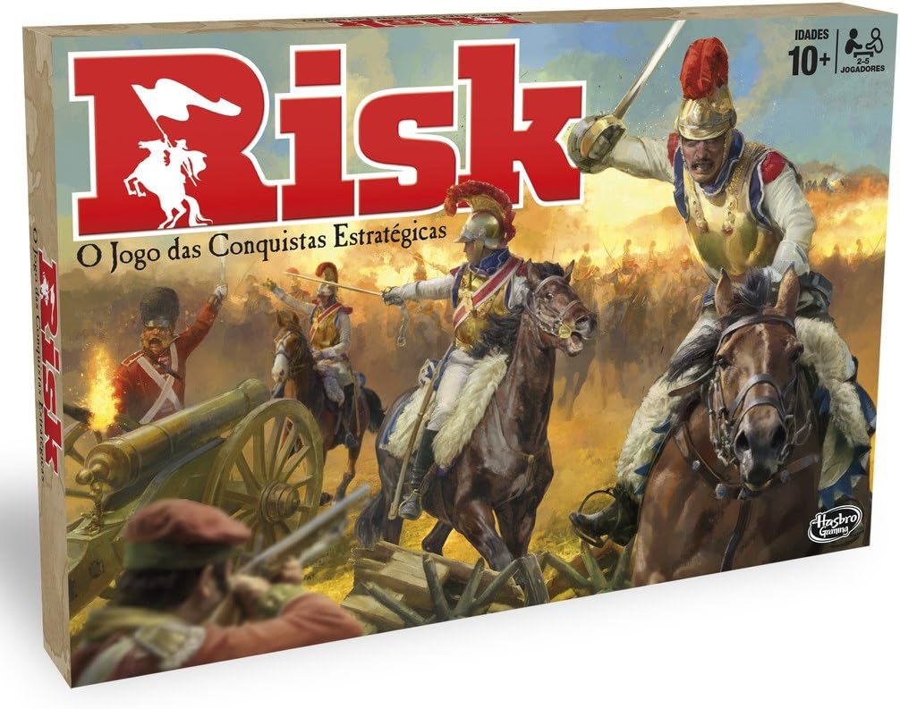Risk - Jogo Clássico de Estratégia Versão Portuguesa