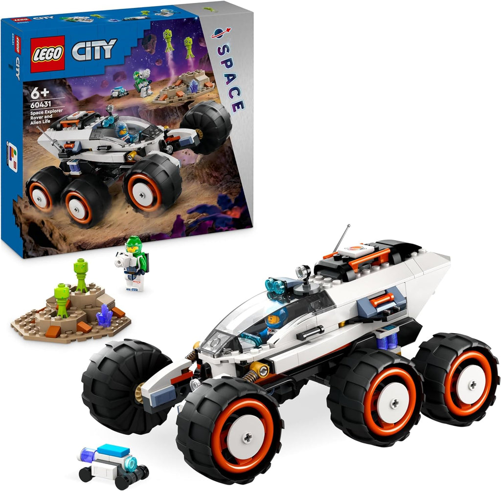 LEGO City Carro de Exploração Espacial e Vida Extraterrestre 60431