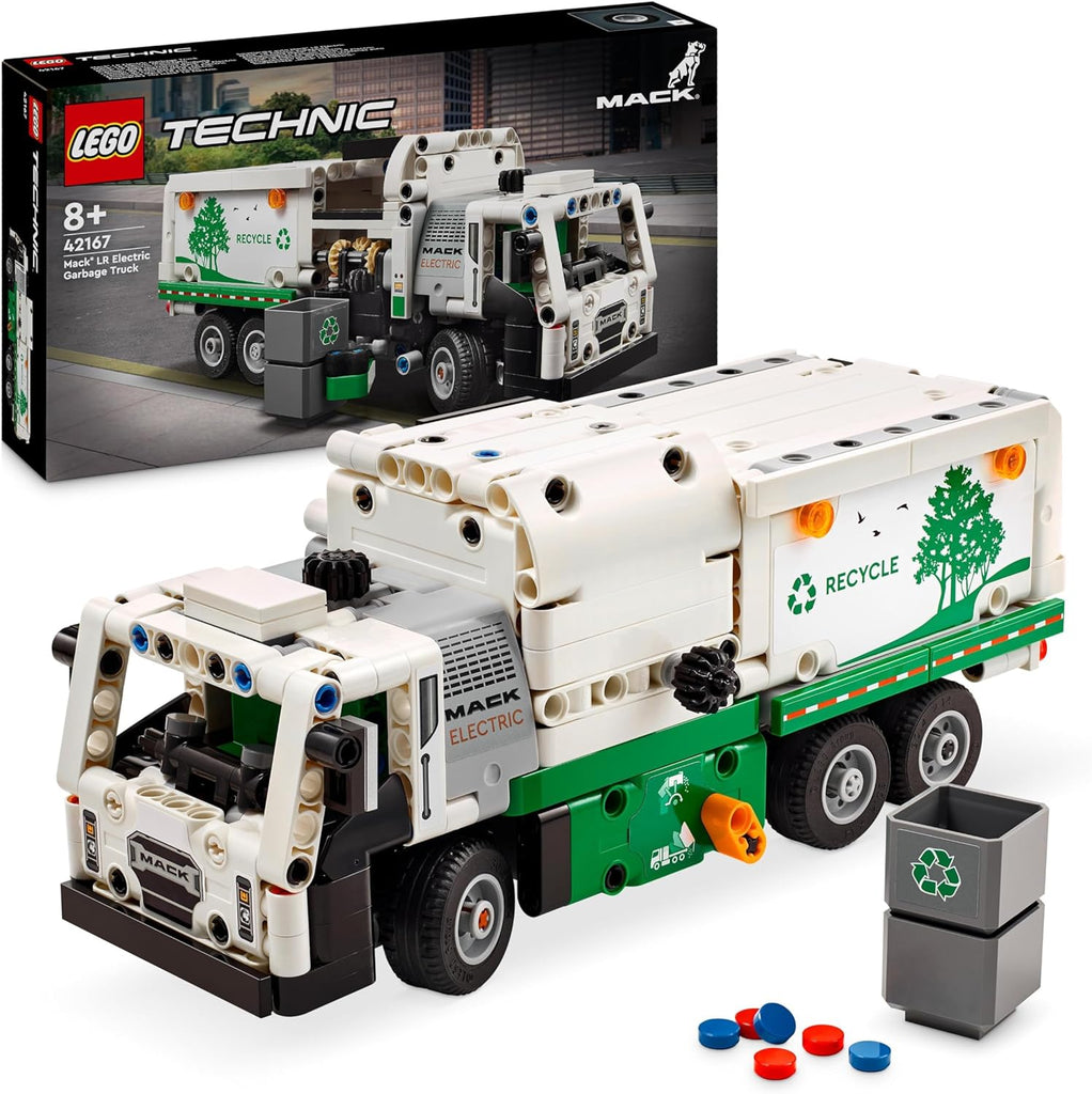 LEGO Technic Camião do Lixo Mack® LR Electric 42167