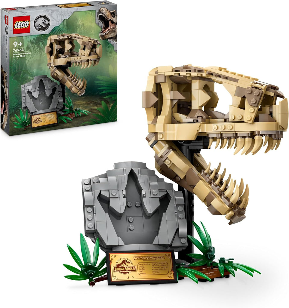 LEGO Jurassic World Fósseis de Dinossauros: T-Rex Caveira 76964