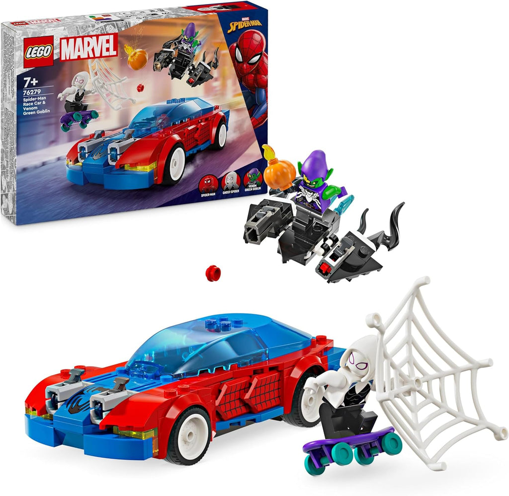 LEGO Marvel Carro de Corrida Spider-Man e Green Goblin Venom 76279