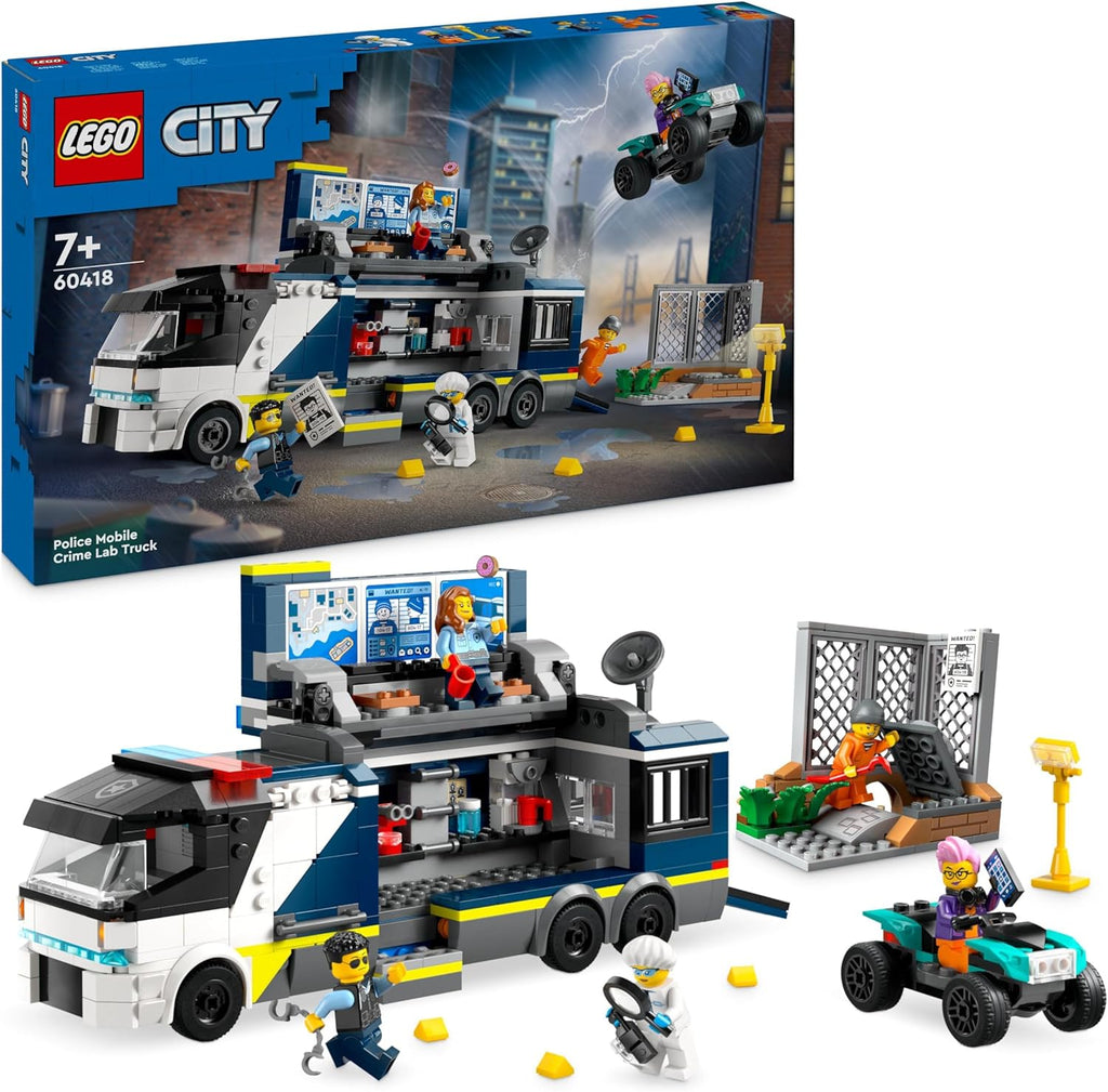 LEGO City Camião de Laboratório Criminal da Polícia 60418