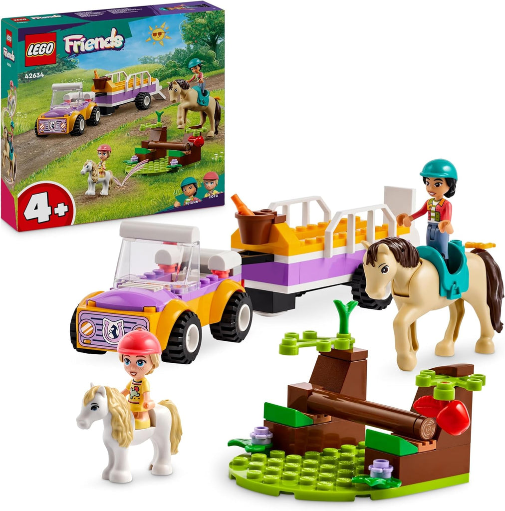 LEGO Friends Atrelado com Cavalo e Pónei 42634