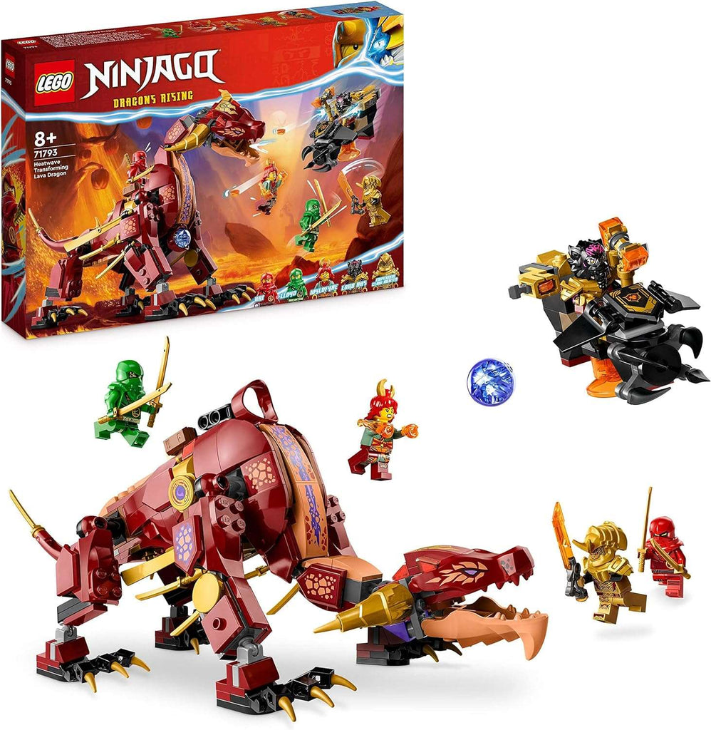 LEGO Ninjago Dragão De Lava Transformável Em Onda De Calor 71793