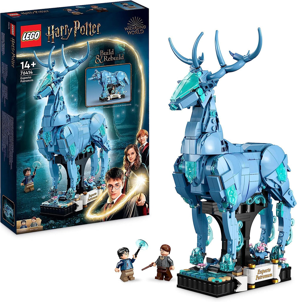 LEGO Harry Potter Expecto Patronum 76414 - Conjunto Mágico 2 em 1