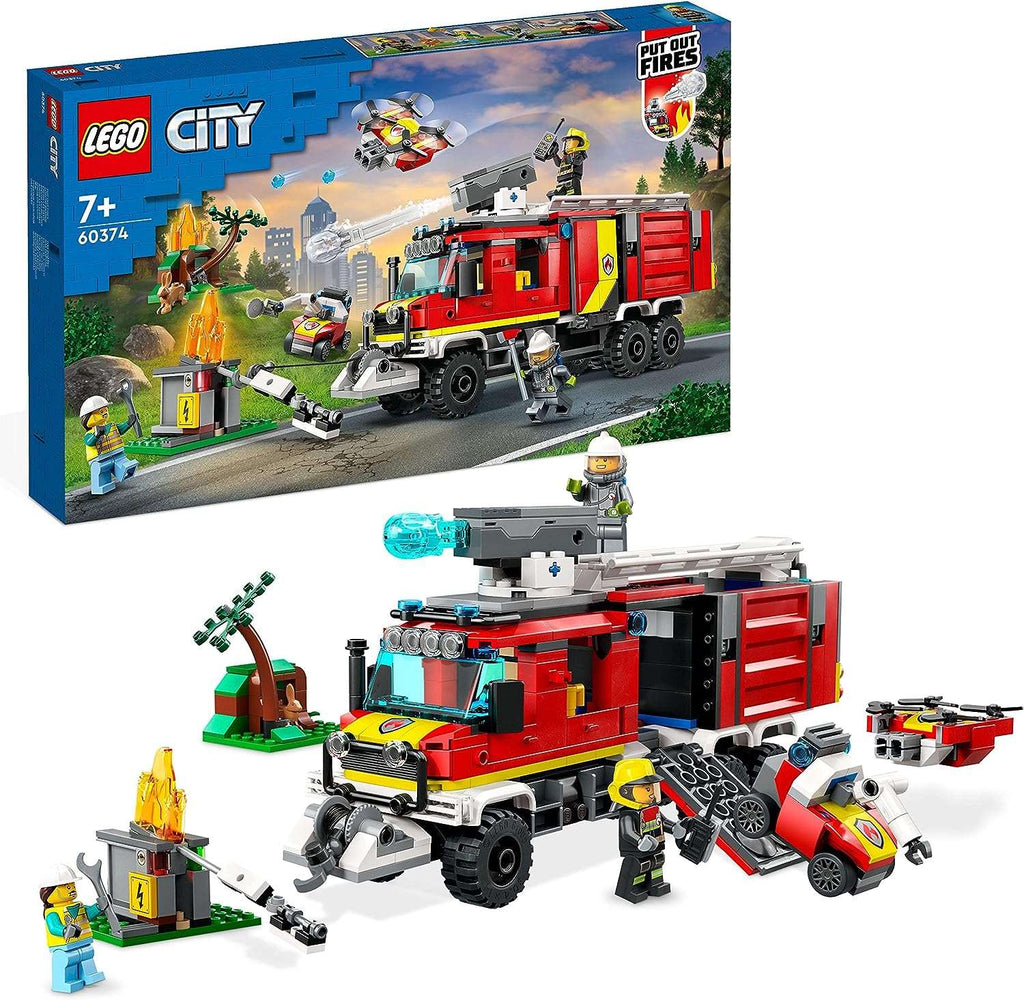 LEGO City Camião de Controlo de Incêndios 60374