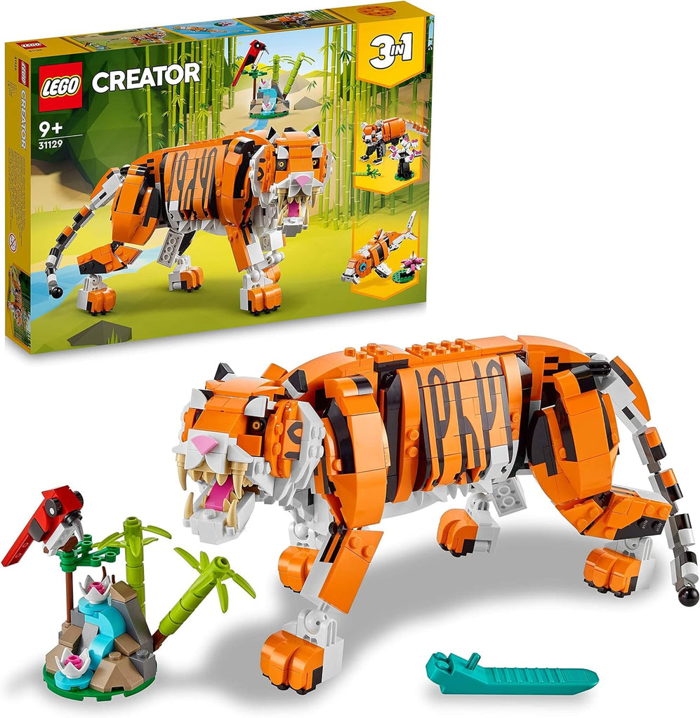 LEGO Creator 3-em-1 Tigre Majestoso 31129