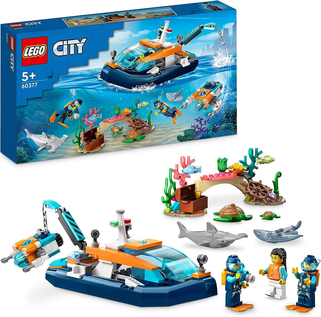 LEGO City Barco de Mergulho Explorador 60377