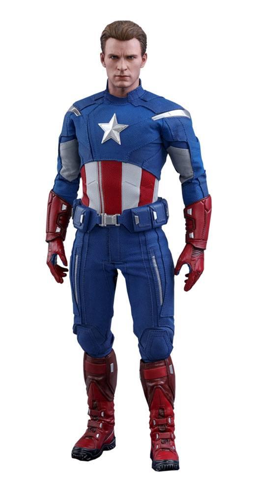 Avengers: Endgame Movie Masterpiece Action Figure 1/6 Captain America (2012 Version) 30 cm ANIMATEK