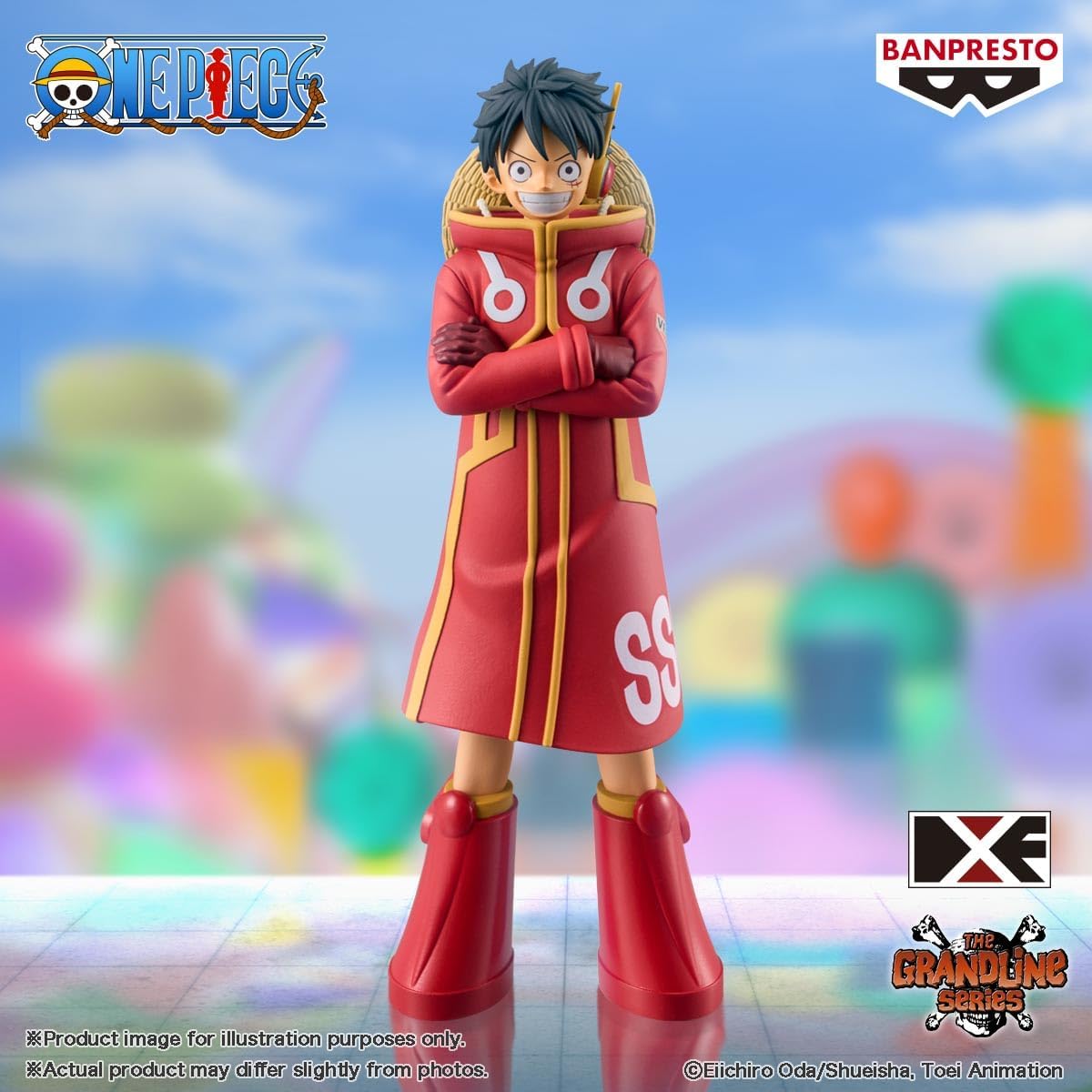 Banpresto One Piece - The Grandline Series Monkey D. Luffy 16 cm 