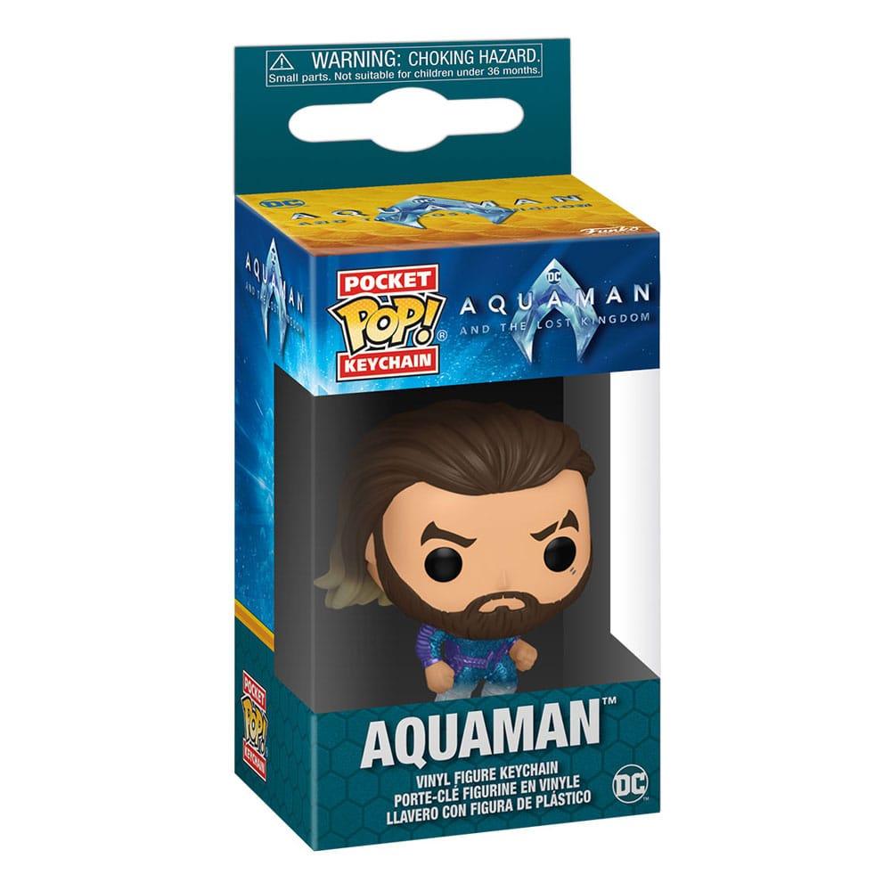 Chaveiro de Bolso Aquaman and the Lost Kingdom Pop! Vinyl 4 cm Aquaman ANIMATEK