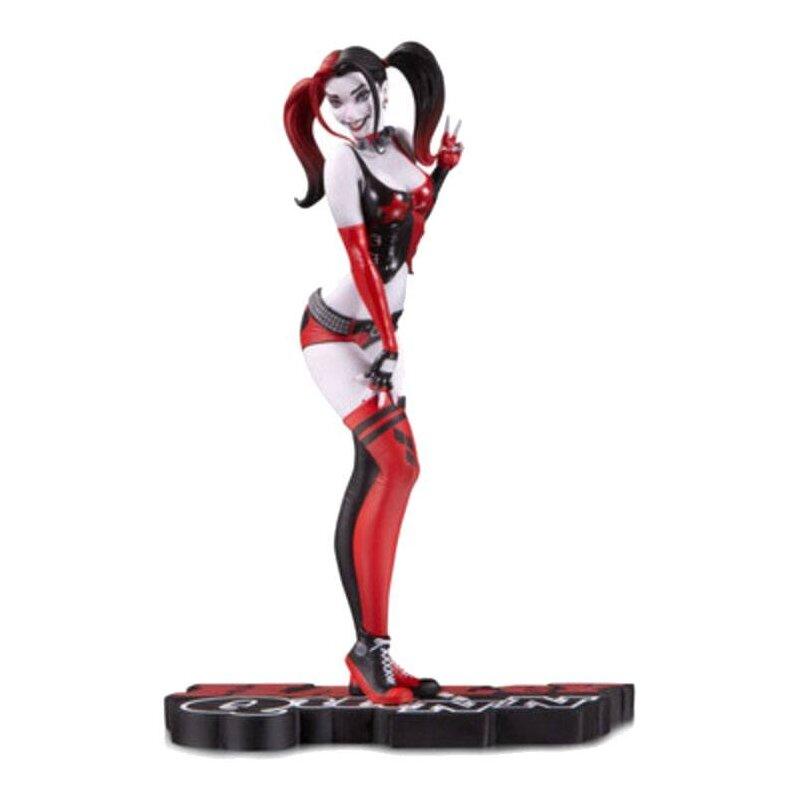 DC Comics Red, White & Black Statue Harley Quinn by Scott Campbell 18 cm ANIMATEK
