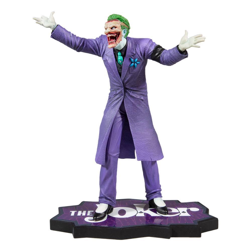 DC Comics Statue 1/10 The Joker Purple Craze: The Joker by Greg Capullo 18 cm ANIMATEK