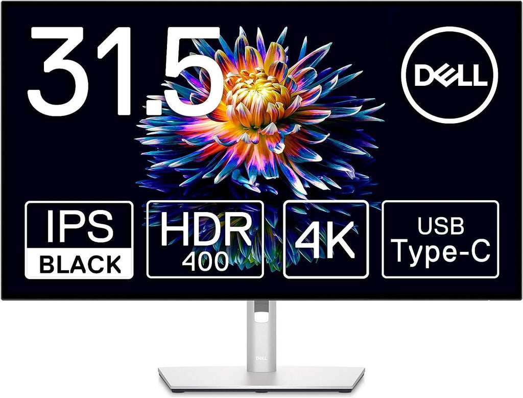 Dell Monitor 31,5" 16:09 HDMI+DP+USB-C IPS 4K U3222QE ANIMATEK