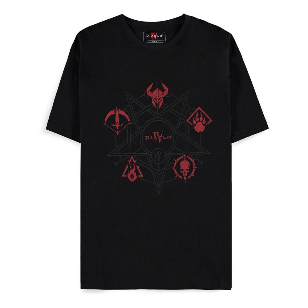 Diablo IV T-Shirt Class Icons ANIMATEK