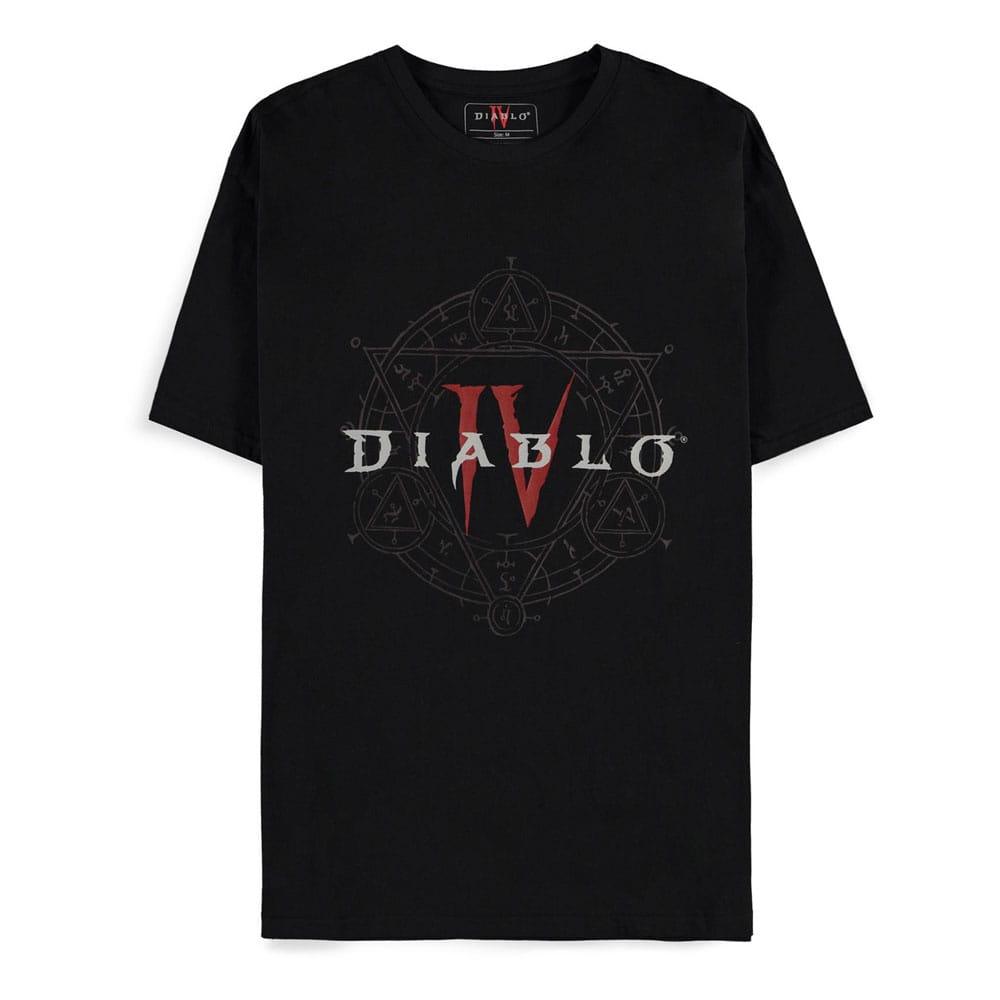 Diablo IV T-Shirt Pentagram Logo ANIMATEK