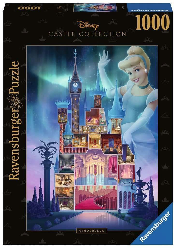 Disney Castle Collection Jigsaw Puzzle Cinderella (1000 peças) ANIMATEK