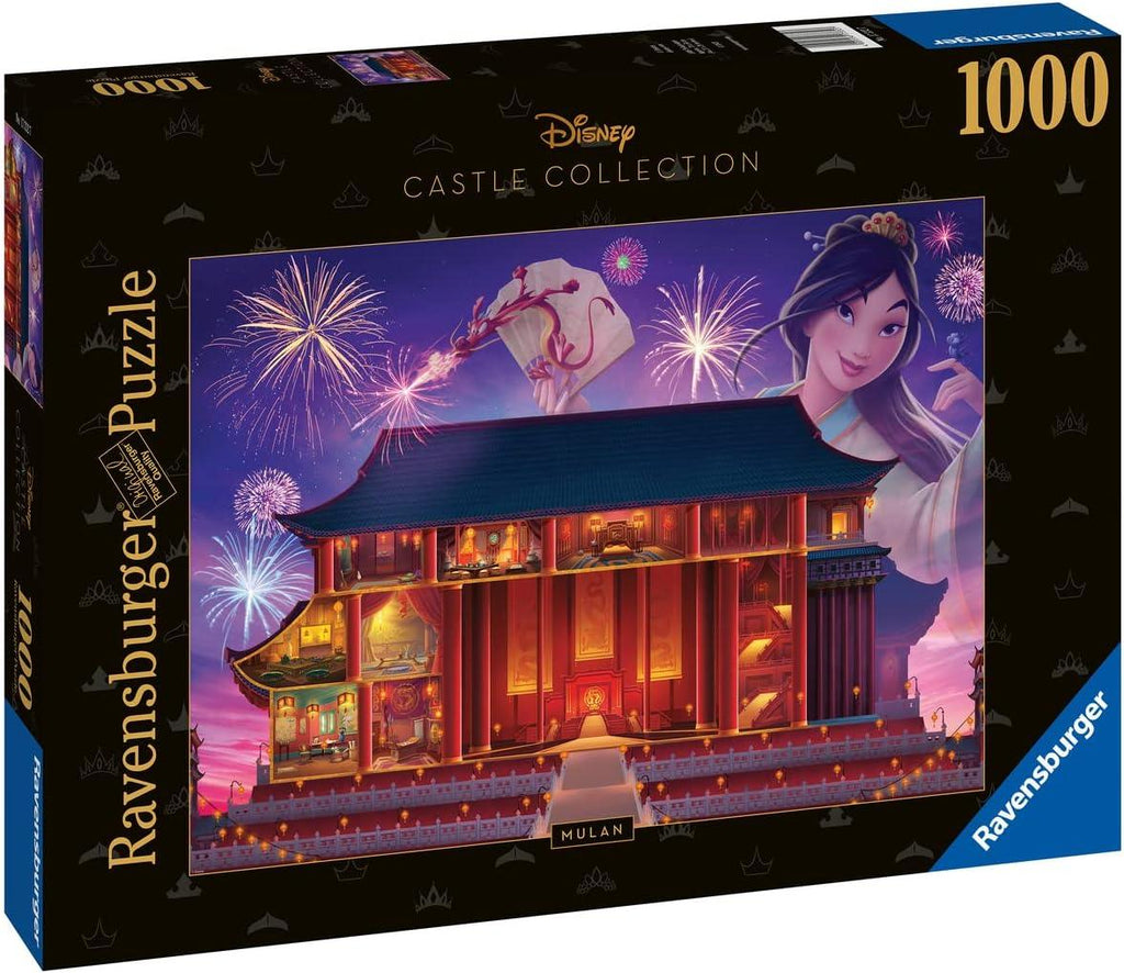 Disney Castle Collection Jigsaw Puzzle Mulan (1000 peças) ANIMATEK