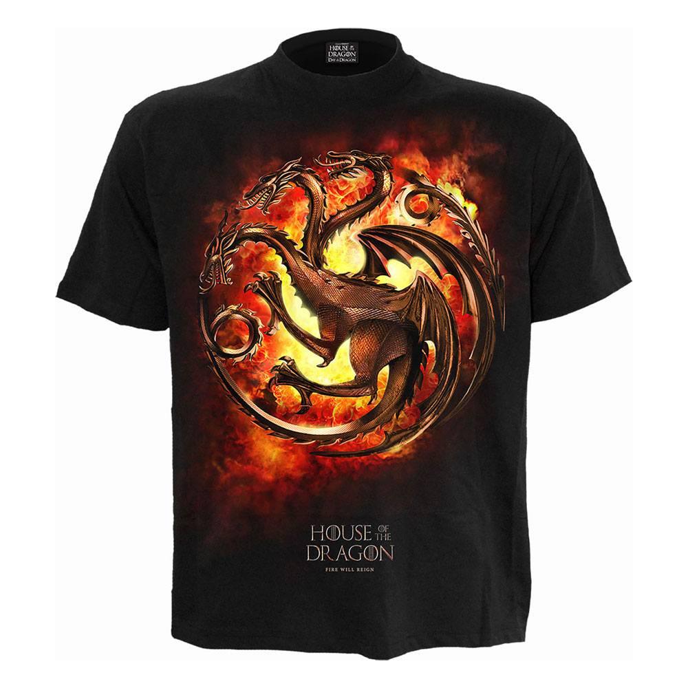 House of the Dragon T-Shirt Dragon Flames ANIMATEK