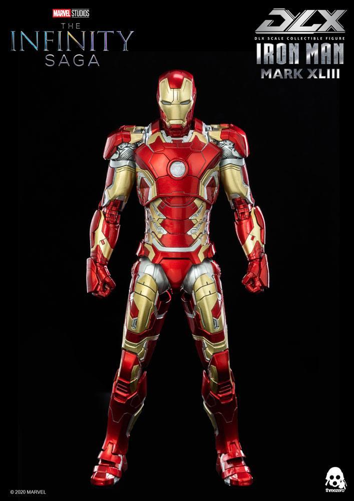 Infinity Saga DLX Action Figure 1/12 Iron Man Mark 43 16 cm ANIMATEK