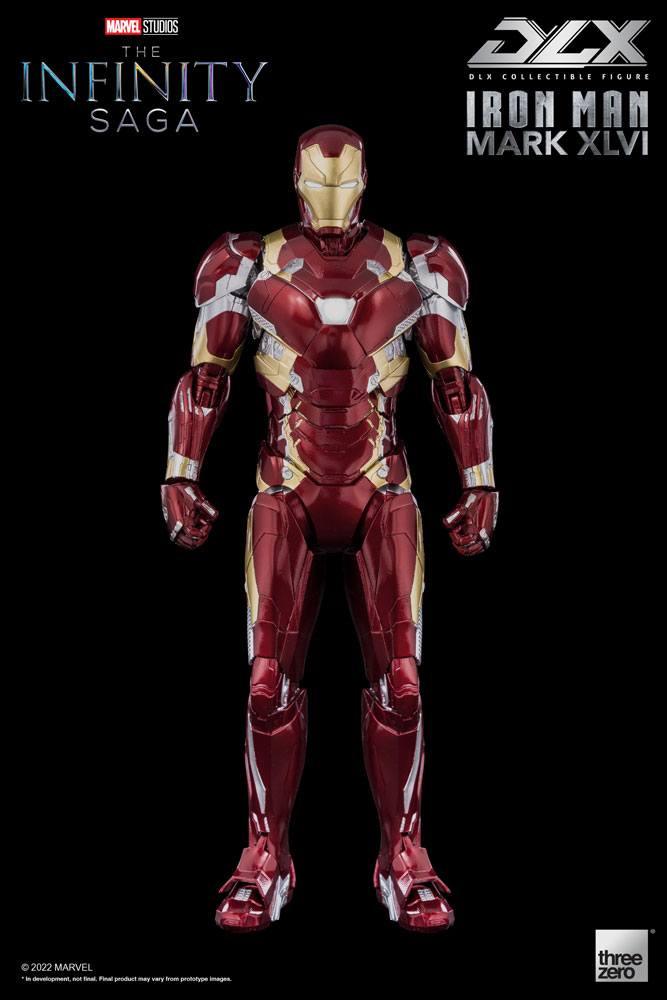 Infinity Saga DLX Action Figure 1/12 Iron Man Mark 46 17 cm ANIMATEK