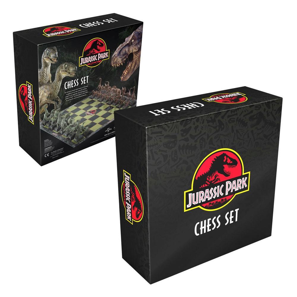Jurassic Park Chess Set Dinosaurs ANIMATEK