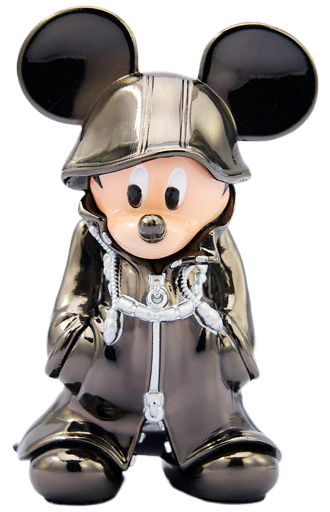 Kingdom Hearts II Bright Arts Gallery Diecast Mini Figure King Mickey 6 cm ANIMATEK