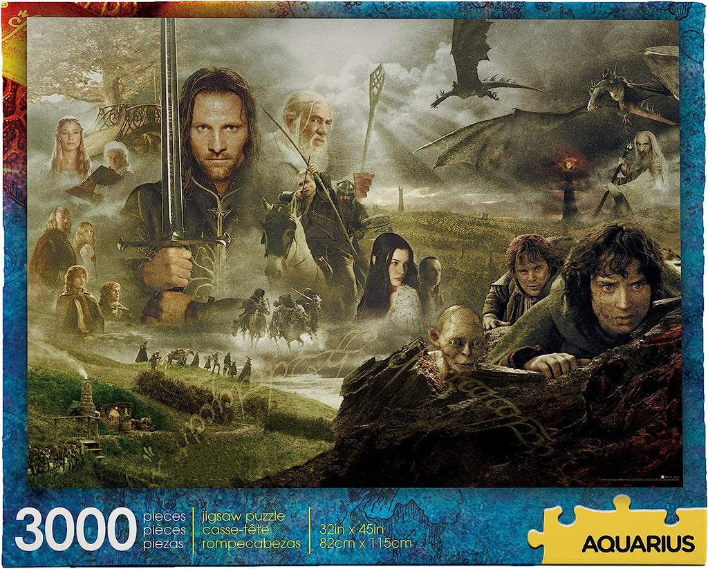 Lord of the Rings Jigsaw Puzzle Saga (3000 peças) ANIMATEK