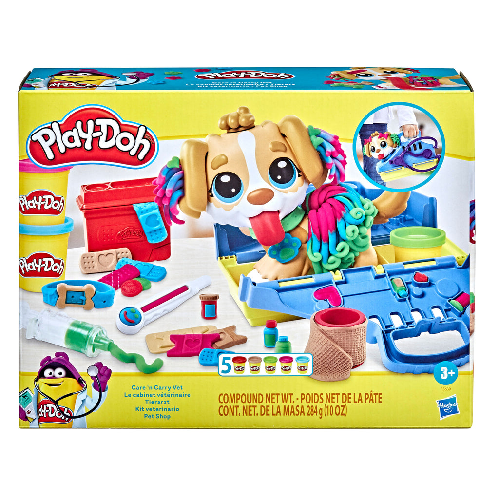 Plasticina Clínica Veterinária Play-Doh Hasbro F3639