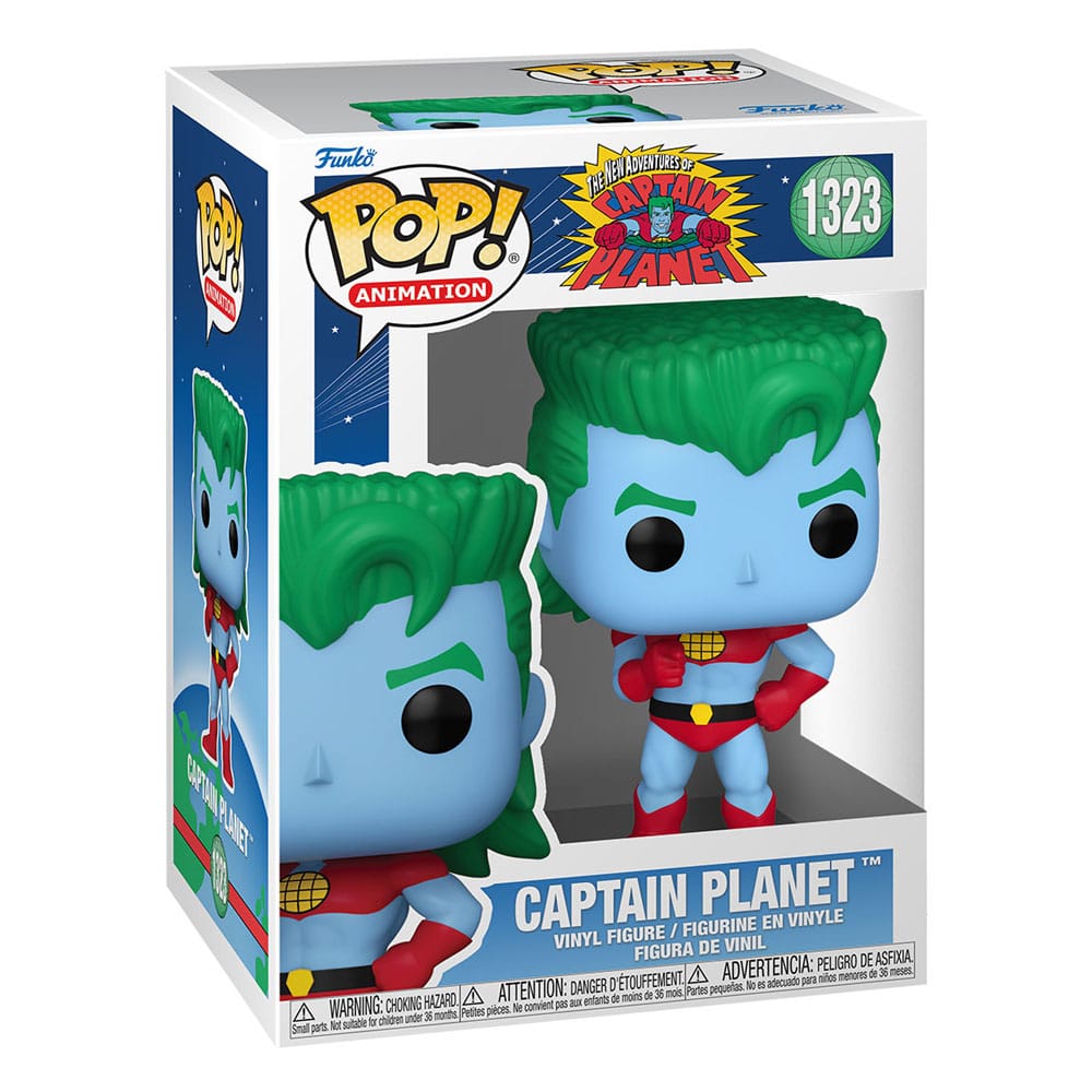 POP! Animation Captain Planet and the Planeteers Figure Captain Planet 9 cm ANIMATEK