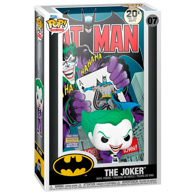 POP! DC Comics - Exclusive Comic Cover Vinyl Figure Joker Back in Town 9 cm ANIMATEK