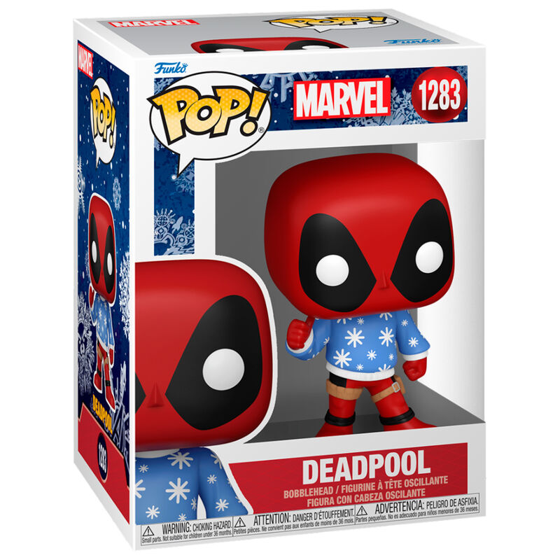 POP! Marvel Holiday Vinyl Figure Deadpool 9 cm ANIMATEK