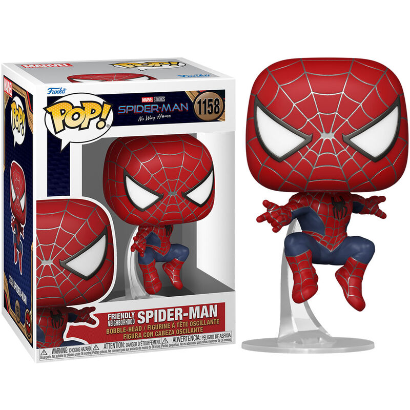 POP! Marvel Spider-Man: No Way Home - Vinyl Figure Friendly Neighborhood 9 cm ANIMATEK