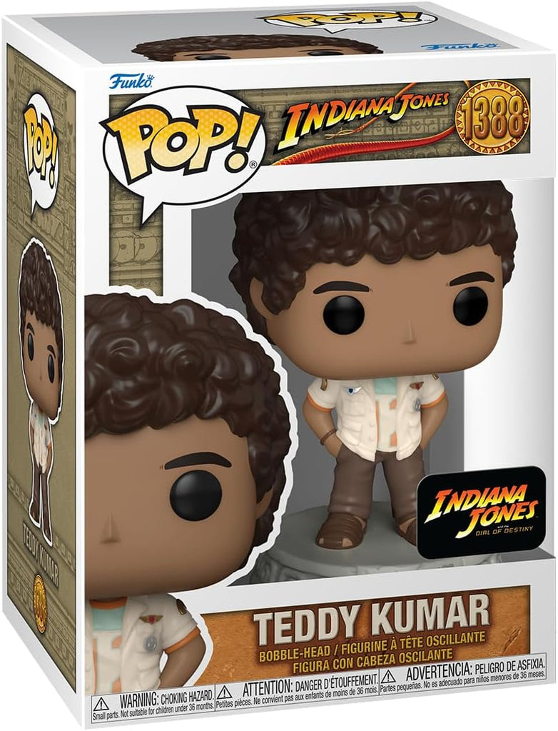 POP! Movies Indiana Jones 5 Vinyl Figure Teddy Kumar 9 cm ANIMATEK