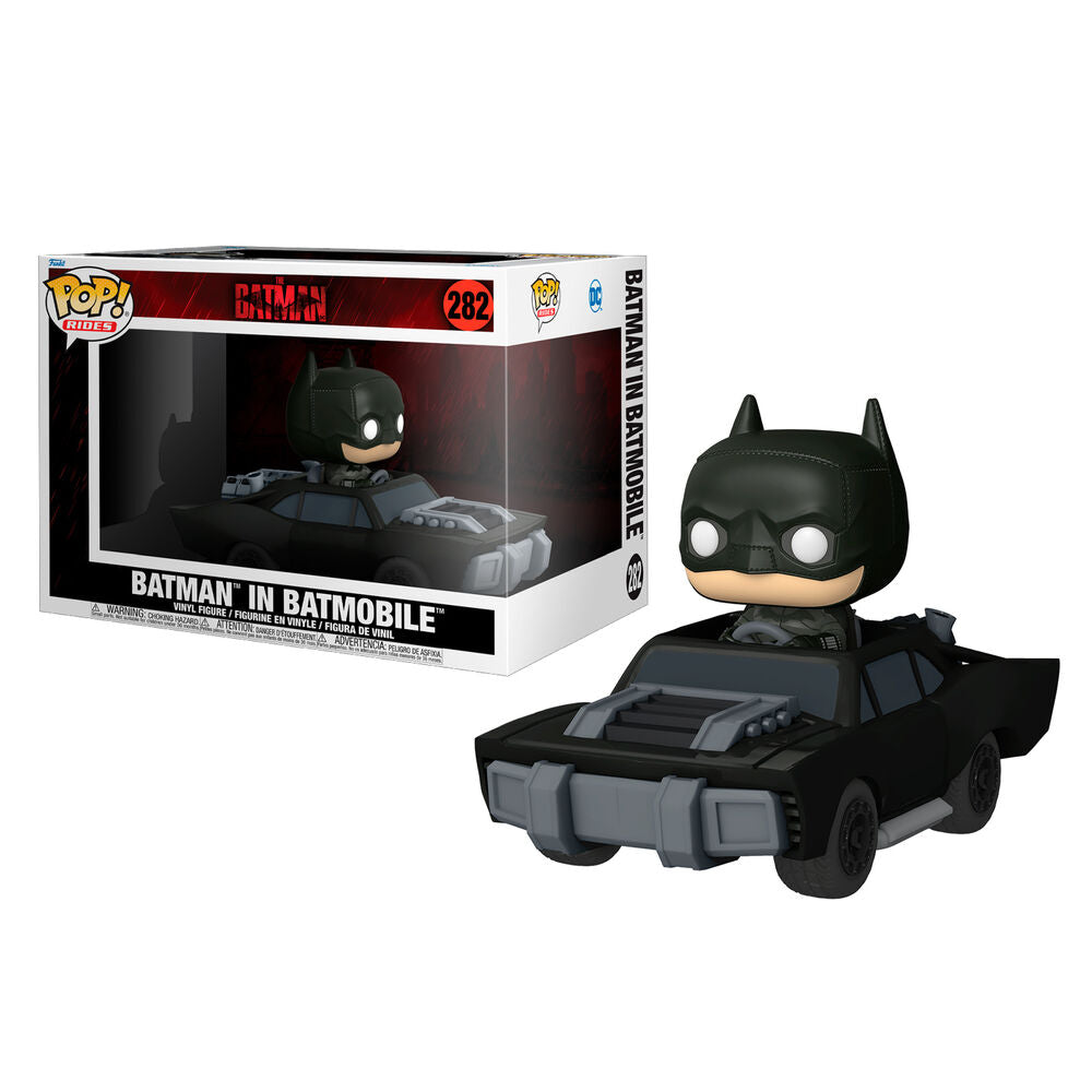 POP! Rides DC Comics Super Deluxe Vinyl Figure Batman in Batmobile 15 cm ANIMATEK