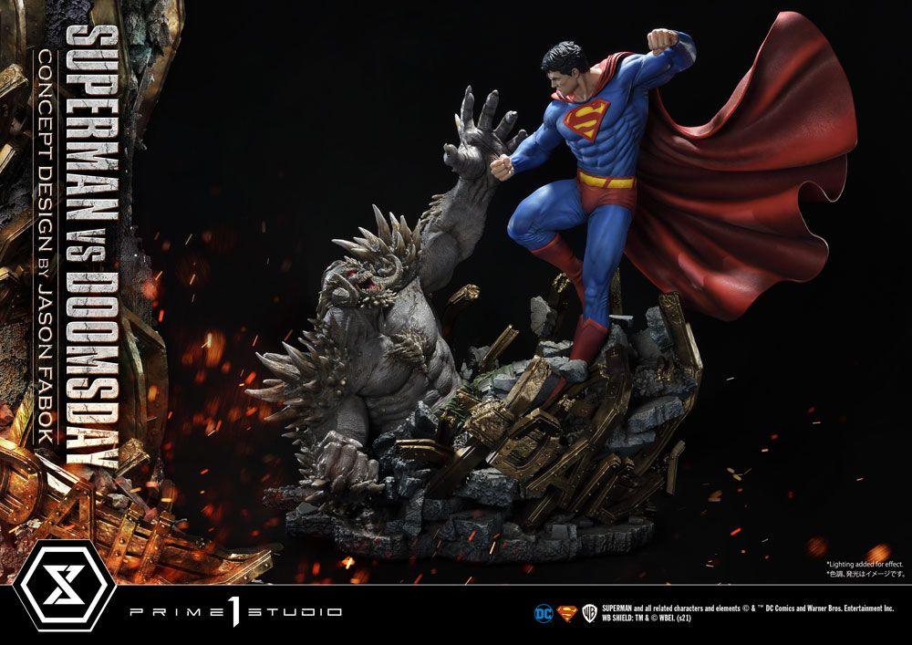 PRE ORDER - DC Comics Statue 1/3 Superman Vs. Doomsday by Jason Fabok 95 cm ANIMATEK
