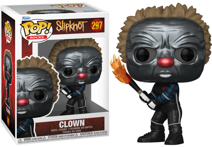 PRÉ-RESERVA - POP! Slipknot Clown de 9 cm