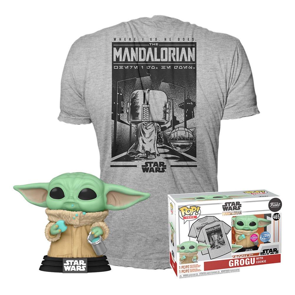 Star Wars The Mandalorian POP! & Tee Box Grogu Cookie ANIMATEK