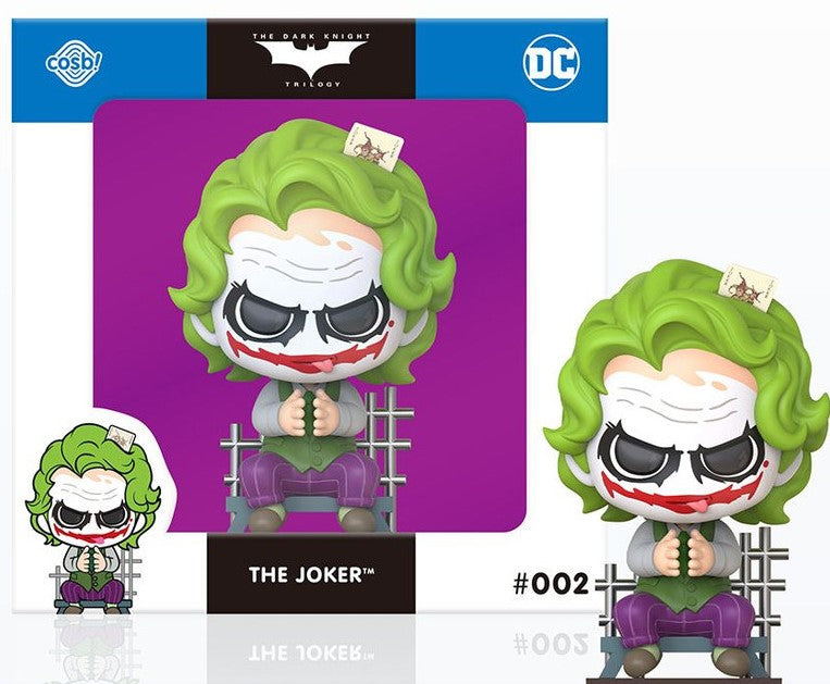 The Dark Knight Trilogy Cosbi Mini Figure The Joker 8 cm ANIMATEK