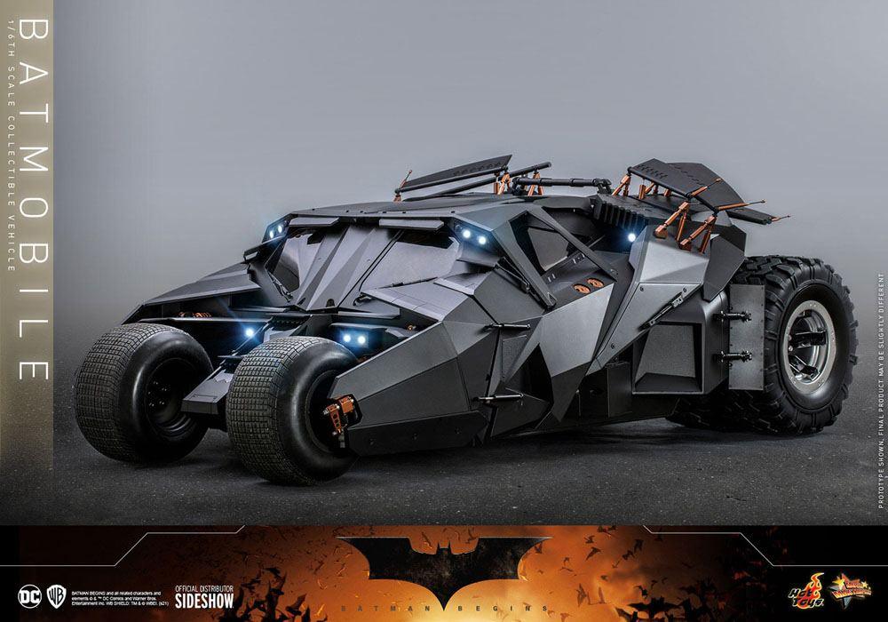 The Dark Knight Trilogy Movie Masterpiece Action Figure 1/6 Batmobile 73 cm ANIMATEK