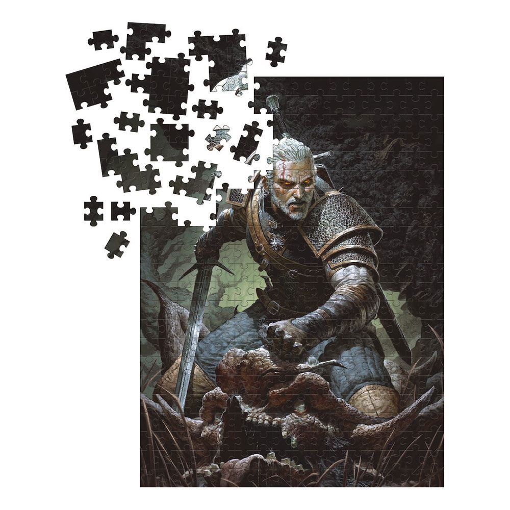 The Witcher 3 Wild Hunt Puzzle Geralt - Trophy (1000 peças) ANIMATEK