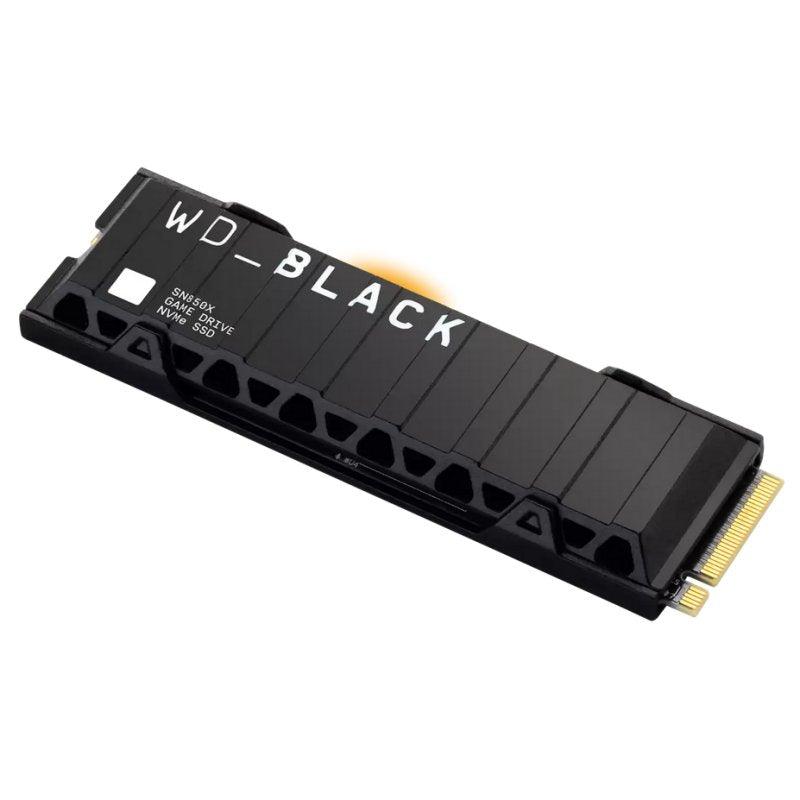 WD Black SN850X WDS100T2XHE SSD 1TB PCIe Gen4 NVMe Heatsink 3D ANIMATEK