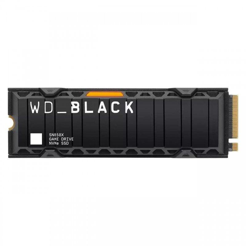 WD Black SN850X WDS200T2XHE SSD 2TB PCIe Gen4 NVMe c/ Heatsink 3D ANIMATEK