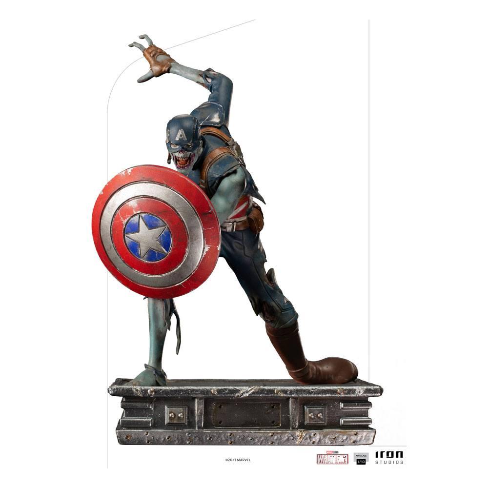 What If...? Art Scale Statue 1/10 Captain America Zombie 22 cm ANIMATEK