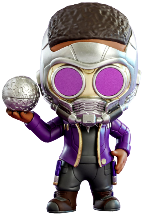 What If...? Cosbaby (S) Mini Figure T'Challa Star-Lord 10 cm ANIMATEK