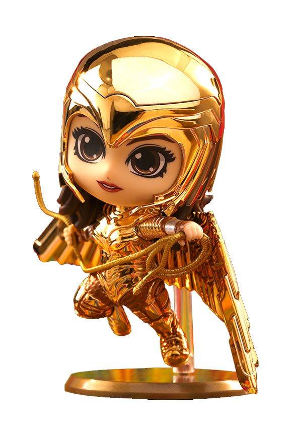 Wonder Woman 1984 Cosbaby Mini Figure Golden Armor (Metallic Gold Version) 10 cm ANIMATEK