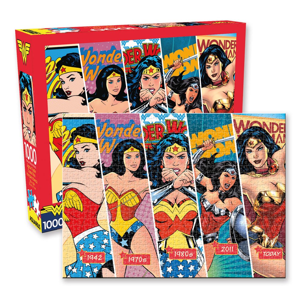 Wonder Woman Jigsaw Puzzle Timeline (1000 peças) ANIMATEK