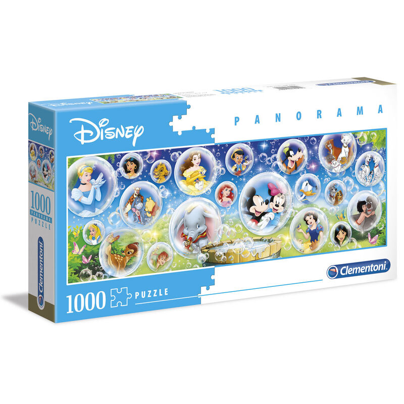 Puzzle Panorama Disney Classic Bubbles 1000 Peças
